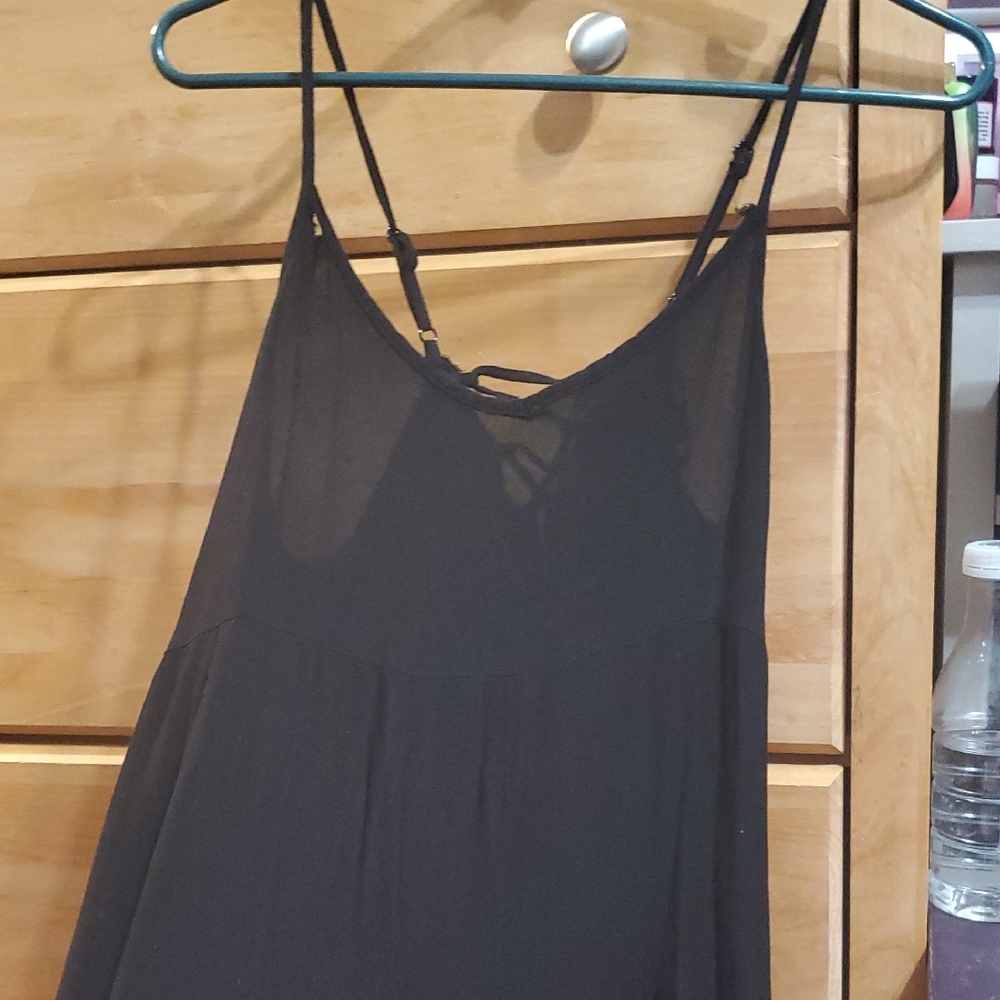 Black Strappy Dress